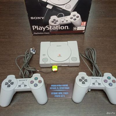 Лот: 17566391. Фото: 1. Sony PlayStation Classic Прошитый... Игровые приставки, консоли