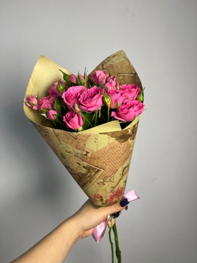 Лот: 25415222. Фото: 1. 18. Букет-комплимент быстрые торги. Свежие цветы