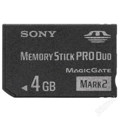 Лот: 877084. Фото: 1. Memory Stick PRO Duo (Mark2) 2Gx2... Карты памяти