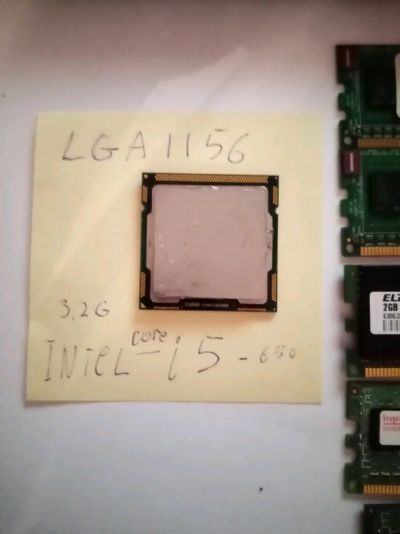 Лот: 18414225. Фото: 1. процесор LGA 1156 intel core i5-650... Процессоры