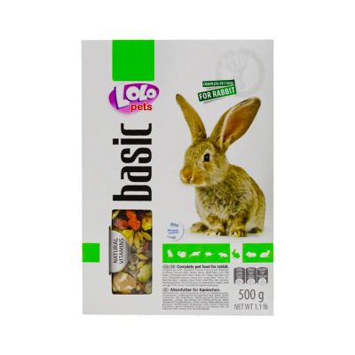 Лот: 10400256. Фото: 1. Корм lolo pets для кролика 500... Корма