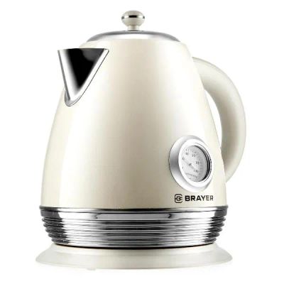 Лот: 24468600. Фото: 1. Электрический чайник Brayer BR1070. Чайники, кофемашины, кулеры