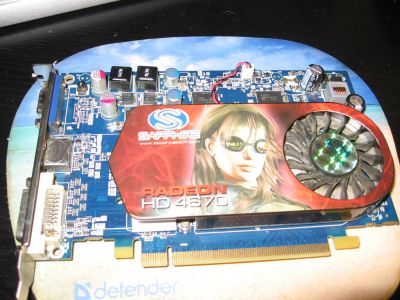 Лот: 8317296. Фото: 1. Sapphire Radeon HD 4670 512MB... Видеокарты