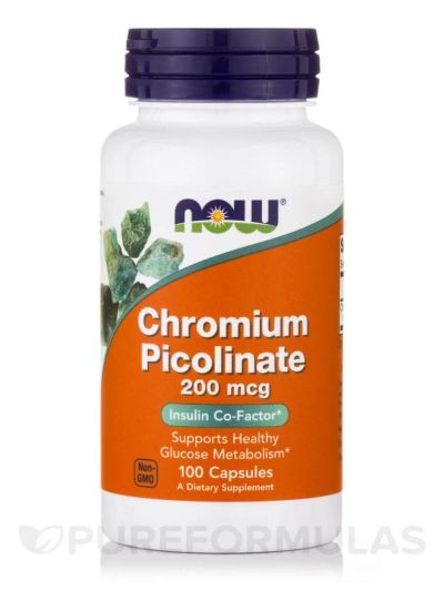 Лот: 9030255. Фото: 1. Витаминный комплекс NOW Chromium... Спортивное питание, витамины