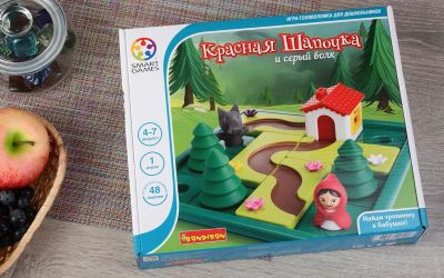 Лот: 12720074. Фото: 1. BONDIBON: Красная Шапочка и серый... Настольные игры, карты