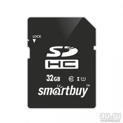 Лот: 14291783. Фото: 1. Карта памяти SDHC SmartBuy 32Gb... Карты памяти