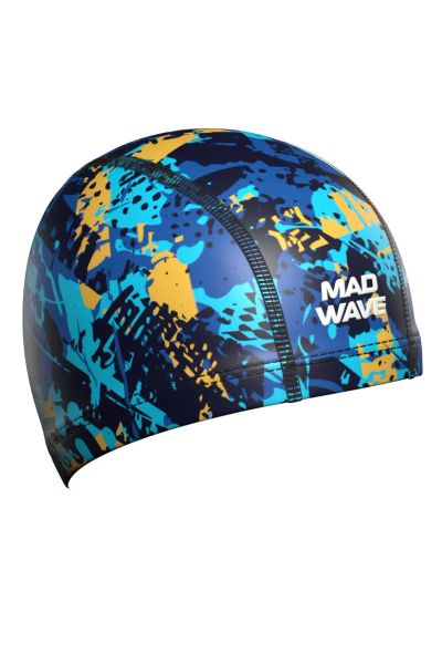 Лот: 25072274. Фото: 1. Текстильная шапочка Mad Wave Lycra... Плавание
