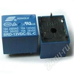 Лот: 2875345. Фото: 1. Реле SRD-12VDC-SL-C. Реле, тумблеры, переключатели