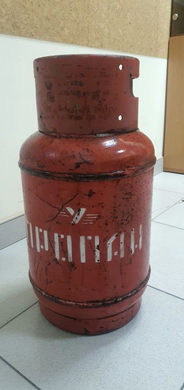 Лот: 19975255. Фото: 1. Балон газовый 27л. Баллоны, газ в баллонах