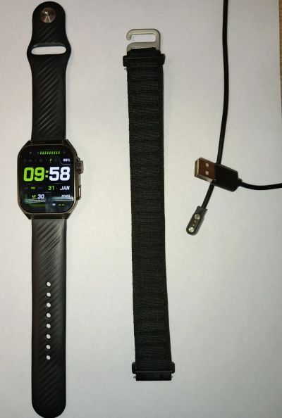 Лот: 25202994. Фото: 1. Смарт-часы Haylou Watch S8 + ремешок. Смарт-часы, фитнес-браслеты, аксессуары