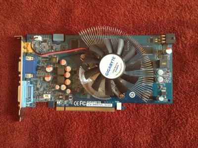 Лот: 9416487. Фото: 1. Видеокарта Gigabyte GeForce® 9600... Видеокарты
