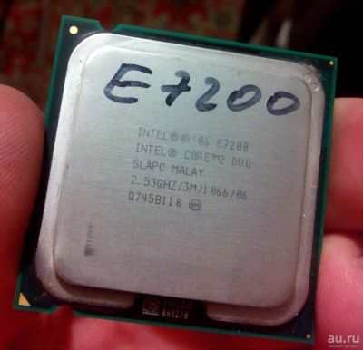 Лот: 8571604. Фото: 1. Процессор Intel Core 2 Duo E7200. Процессоры