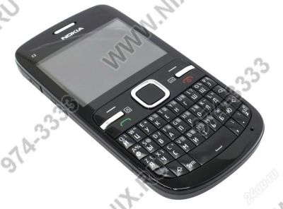 Лот: 1266954. Фото: 1. nokia c3-00 Black (Месяц отроду... Кнопочные мобильные телефоны