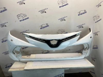 Лот: 24904892. Фото: 1. бампер Toyota Camry XV70. Двигатель и элементы двигателя