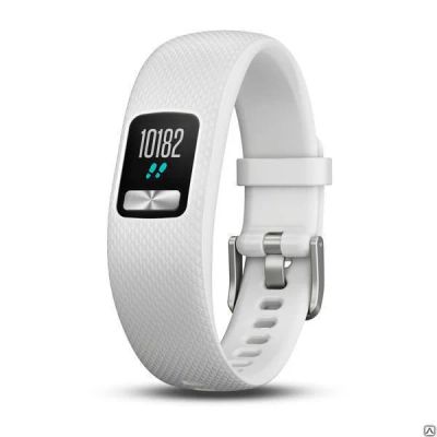 Лот: 15892931. Фото: 1. Умные часы garmin vivofit 4 белый... Смарт-часы, фитнес-браслеты, аксессуары
