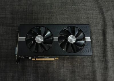 Лот: 21387207. Фото: 1. Видеокарта Rx 580 Sapphire nitro... Видеокарты