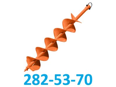 Лот: 21522725. Фото: 1. Шнек для мотобура 150/800/2 двухзаходный... Бензо-, мотоинструмент
