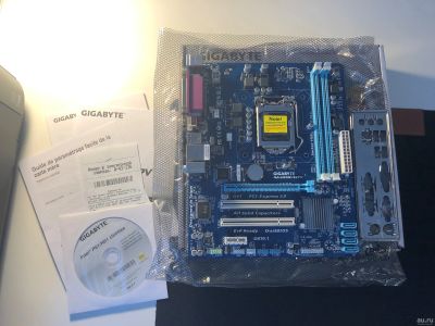 Лот: 13781486. Фото: 1. Новая Материнская плата Gigabyte... Материнские платы