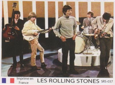 Лот: 10614058. Фото: 1. Rolling Stones коллекционная карточка... Наклейки, фантики, вкладыши