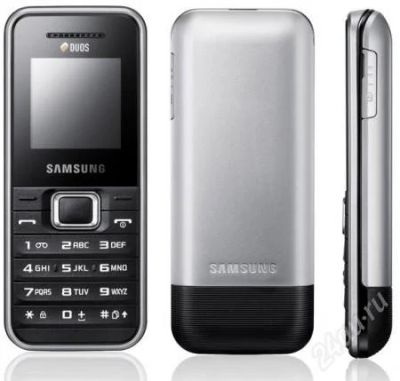 Лот: 1771651. Фото: 1. Новый Samsung E1182 Duos Silver... Кнопочные мобильные телефоны