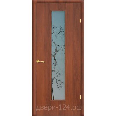 Лот: 12604126. Фото: 1. Сакура - Итальянский орех. Двери межкомнатные