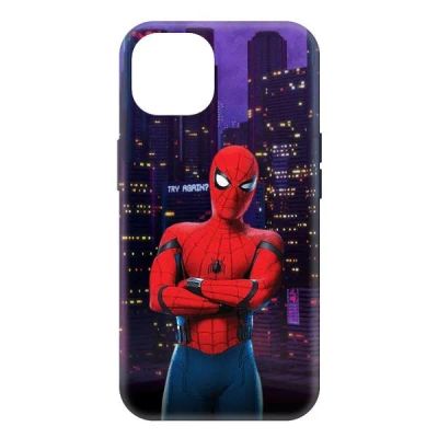 Лот: 25544230. Фото: 1. Чехол Krutoff Soft Case "Человек-Паук... Чехлы, бамперы