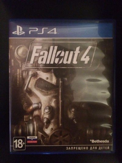 Лот: 10879790. Фото: 1. Fallout 4 PS4 Диск (Идеальное... Игры для консолей
