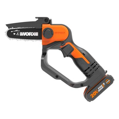Лот: 24296526. Фото: 1. Цепная пила компактная WORX WG324E... Электроинструмент