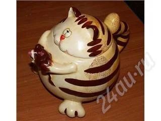 Лот: 327033. Фото: 1. чайник для заваривания чая "кошка... Другое (посуда, кухонная утварь)