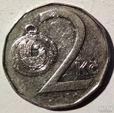 Лот: 8926729. Фото: 1. 2 кроны 1995 год. Чехия. Европа