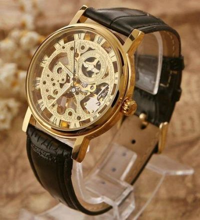 Лот: 9758381. Фото: 1. Часы Winner Classic - Gold. Оригинальные наручные часы