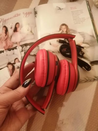 Лот: 17437125. Фото: 1. Беспроводные Bluetooth наушники... Наушники, гарнитуры