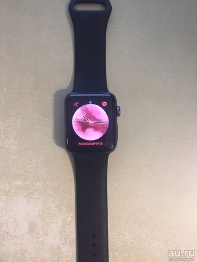 Лот: 13261644. Фото: 1. Apple Watch Series 3 42mm Black. Смарт-часы, фитнес-браслеты, аксессуары