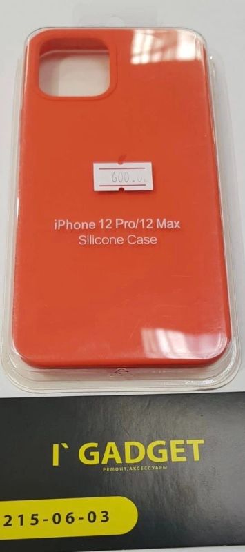 Лот: 17284409. Фото: 1. Чехол Silicone Case Iphone 12... Чехлы, бамперы