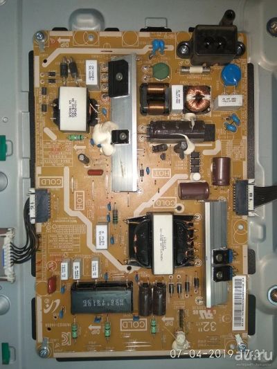 Лот: 13522287. Фото: 1. psu BN44-00707A tv Samsung UE32H6200... Запчасти для телевизоров, видеотехники, аудиотехники