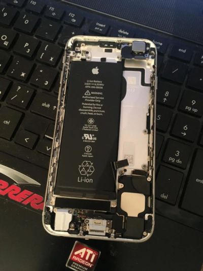 Лот: 10762856. Фото: 1. Корпус iPhone 6s white a1688. Корпуса, клавиатуры, кнопки