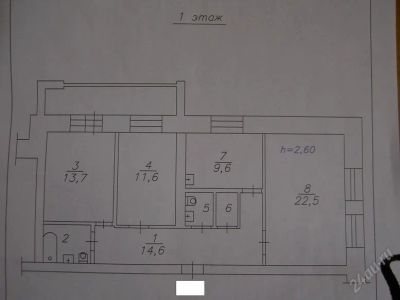 Лот: 1106129. Фото: 1. 3х комн,идеально под нежилое... Квартиры, студии