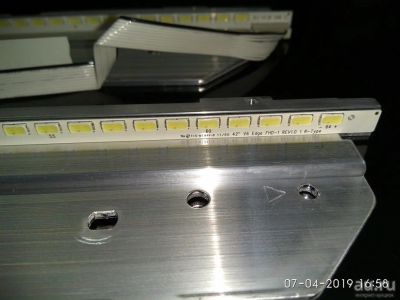 Лот: 13522010. Фото: 1. led string 42 V6 Edge FHD-1 REV1... Запчасти для телевизоров, видеотехники, аудиотехники