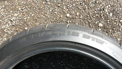 Лот: 6005052. Фото: 1. ПАРА шин Bridgestone potenza 235... Шины