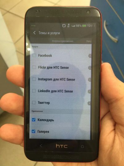 Лот: 10198823. Фото: 1. HTC Desire 601 Dual Sim red. Смартфоны