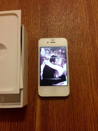 Лот: 4006478. Фото: 1. iPhone 4S 16gb. Смартфоны