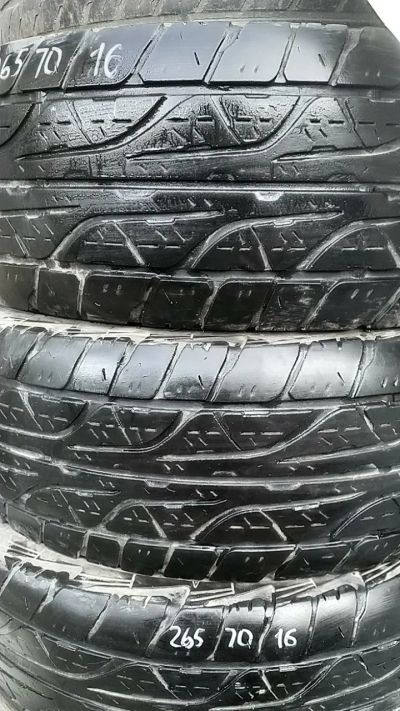 Лот: 15883901. Фото: 1. 265/70 R16 Dunlop AT-3 комплект... Шины