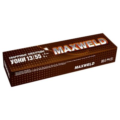 Лот: 24110563. Фото: 1. Электроды Maxweld, УОНИ 13/55... Электроды, проволока для сварки