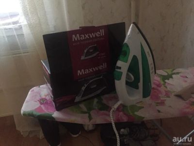 Лот: 13832398. Фото: 1. Утюг Maxwell. Утюги, парогенераторы, отпариватели