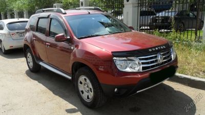 Лот: 5636344. Фото: 1. Дефлектор капота Renault Duster... Детали тюнинга