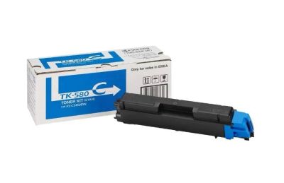Лот: 18856513. Фото: 1. Тонер-картридж Kyocera TK-580C... Картриджи, расходные материалы