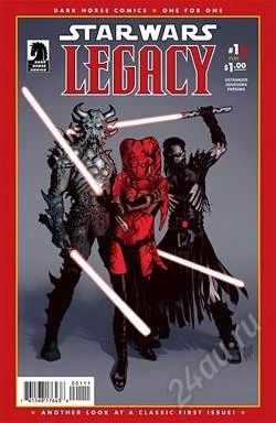 Лот: 1033802. Фото: 1. Комикс "Star Wars: Legacy" #1. Художественная