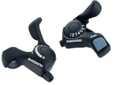 Лот: 15942617. Фото: 1. Шифтеры R/L Shimano Tourney SL-TX30... Запчасти