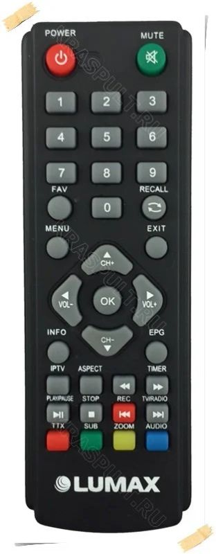 Лот: 15908813. Фото: 1. Пульт LUMAX DV1111HD, DV1120HD. Пульты ДУ