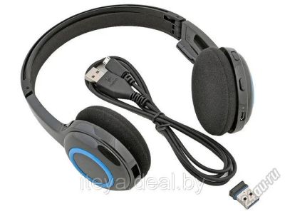 Лот: 5630516. Фото: 1. Logitech H600 беспроводная гарнитура. Акустические системы
